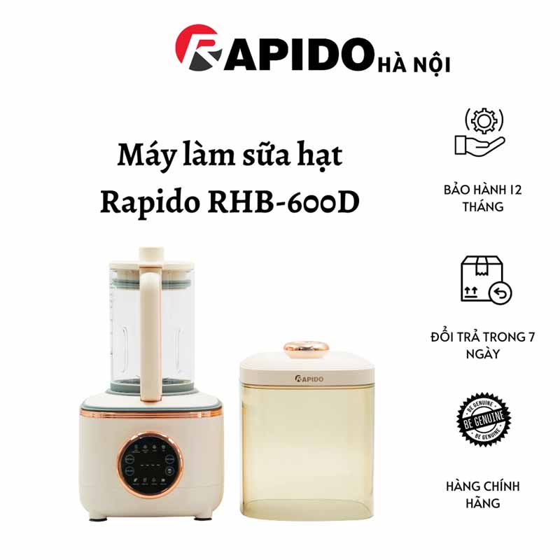 Máy làm sữa hạt Rapido RHB 600D