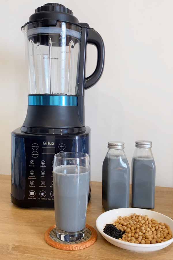 Tổng hợp 3 cách nấu sữa mè đen bằng máy làm sữa hạt dễ nhất