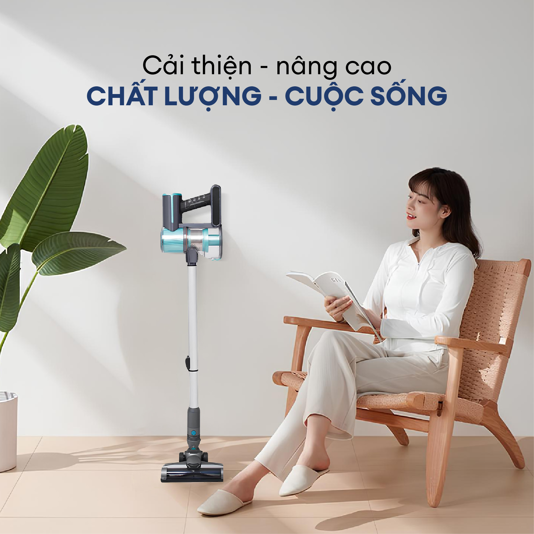 Máy hút bụi giúp cải thiện chất lượng không khí và nâng cao chất lượng cuộc sống