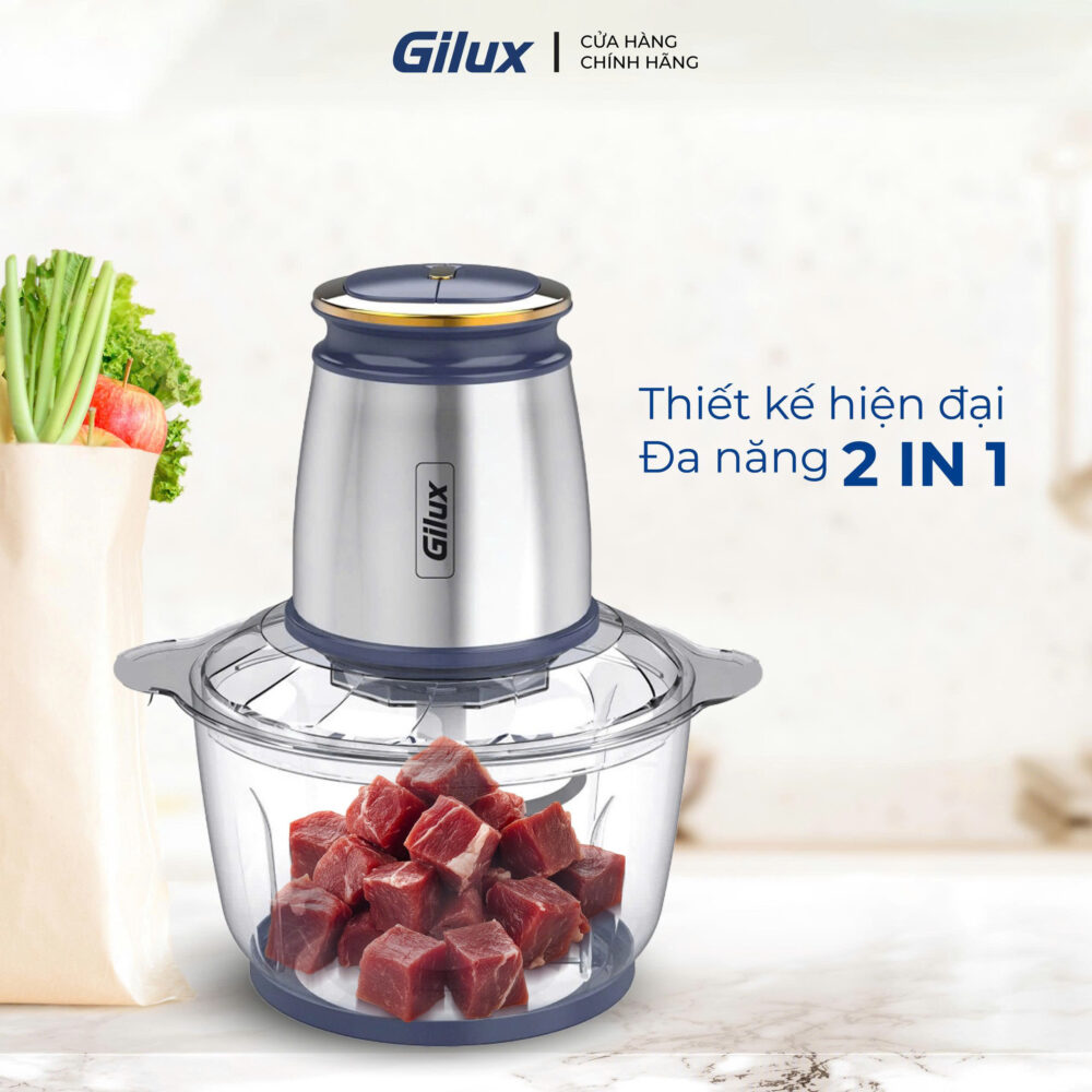 Máy xay đa năng GLX 31 – Xay thịt nhuyễn, làm ruốc tơi  - Ảnh 3