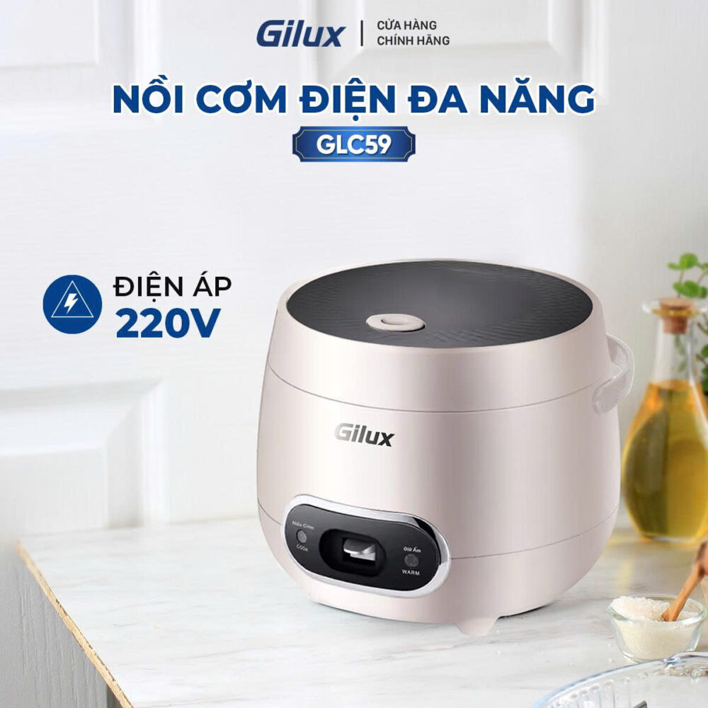 Nồi cơm điện GLC 59 - Thiết kế nhỏ gọn, tiện lợi cho cuộc sống hiện đại - Ảnh 3